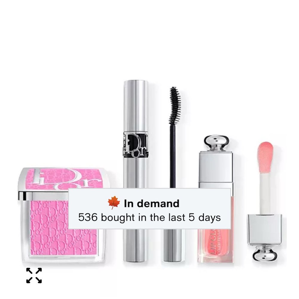 Dior Pink Blush and Gloss Set